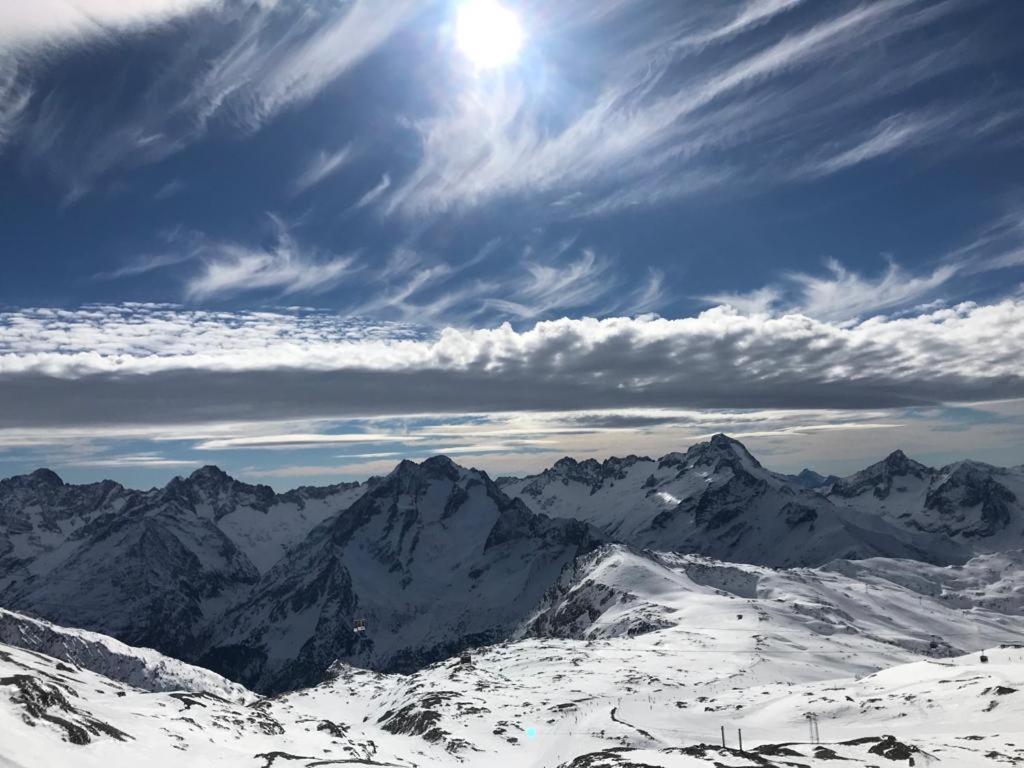 Appartement Vue Imprenable Avec Emplacement Ideal Les Deux Alpes Exterior foto