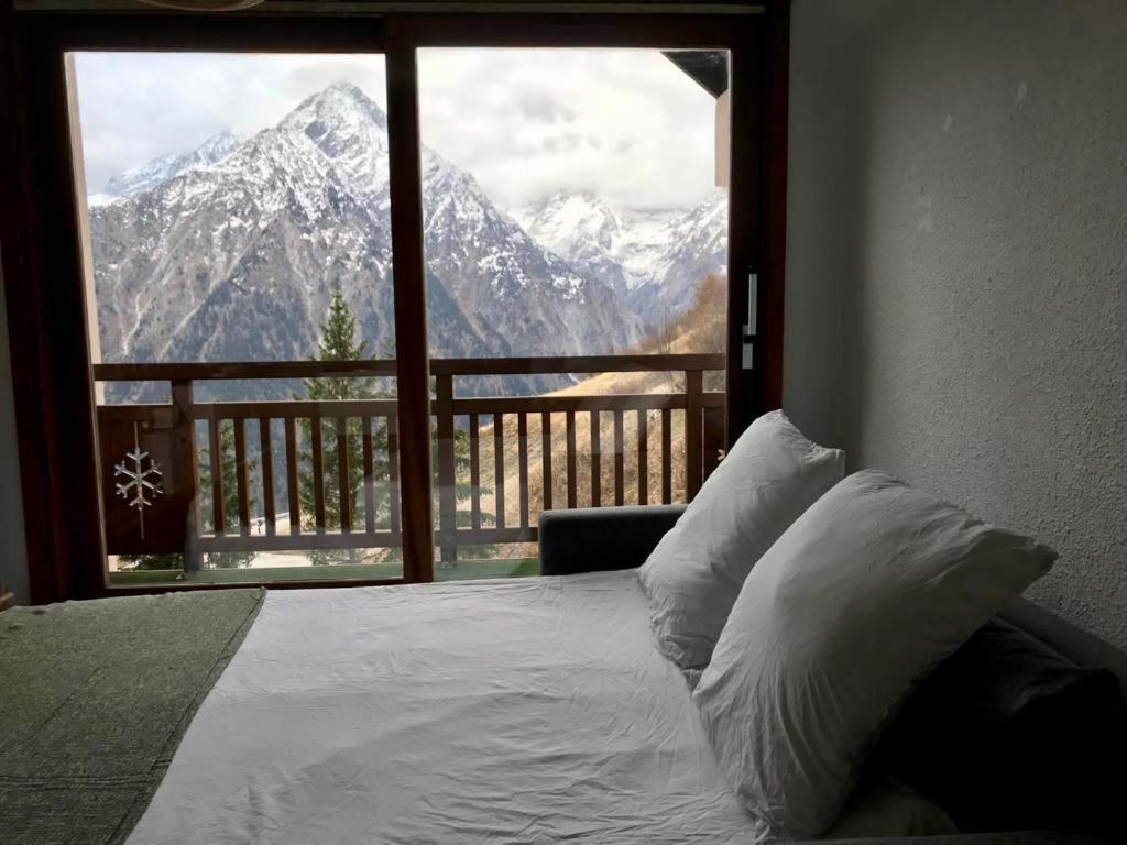 Appartement Vue Imprenable Avec Emplacement Ideal Les Deux Alpes Exterior foto